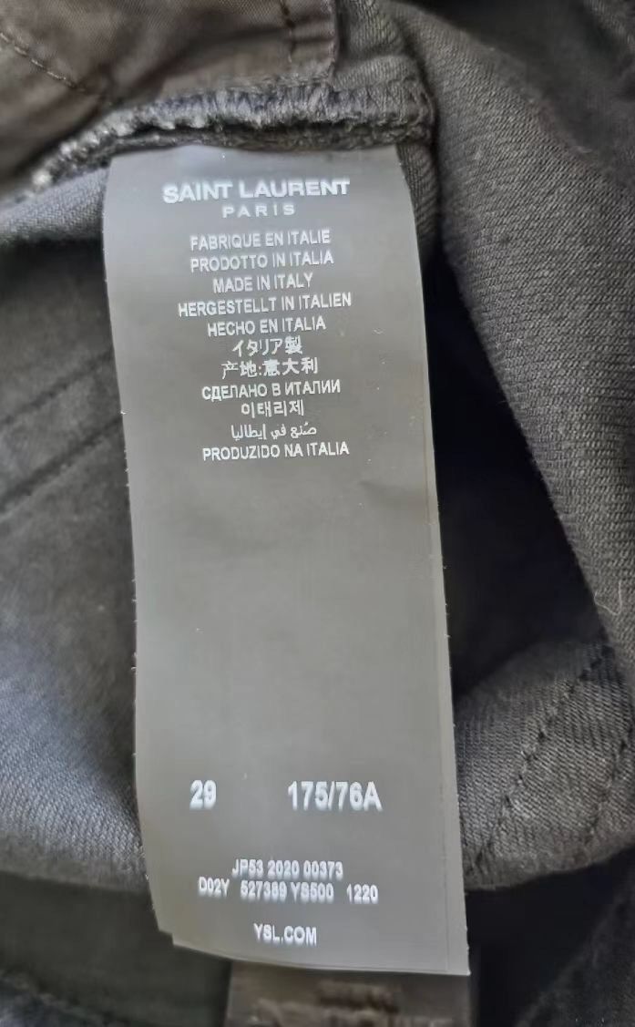 Saint Laurent Paris Saint Laurent D02 jeans - DMC Size US 29 - 5 Thumbnail