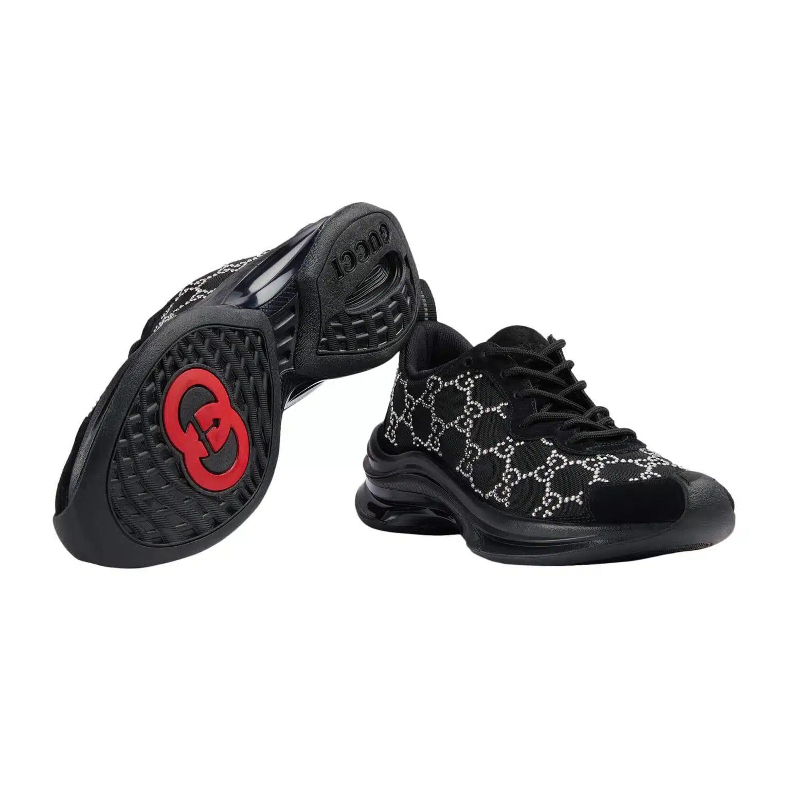 Gucci Gucci Run GG Crystal Sneakers SIZE 35 Size ONE SIZE - 3 Thumbnail