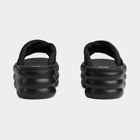 Gucci Gucci GG Crossed Platform Slides SIZE 41 Size ONE SIZE - 3 Thumbnail
