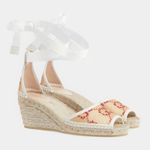 Gucci Gucci GG Espadrille Sandals SIZE 38 Size ONE SIZE - 2 Thumbnail
