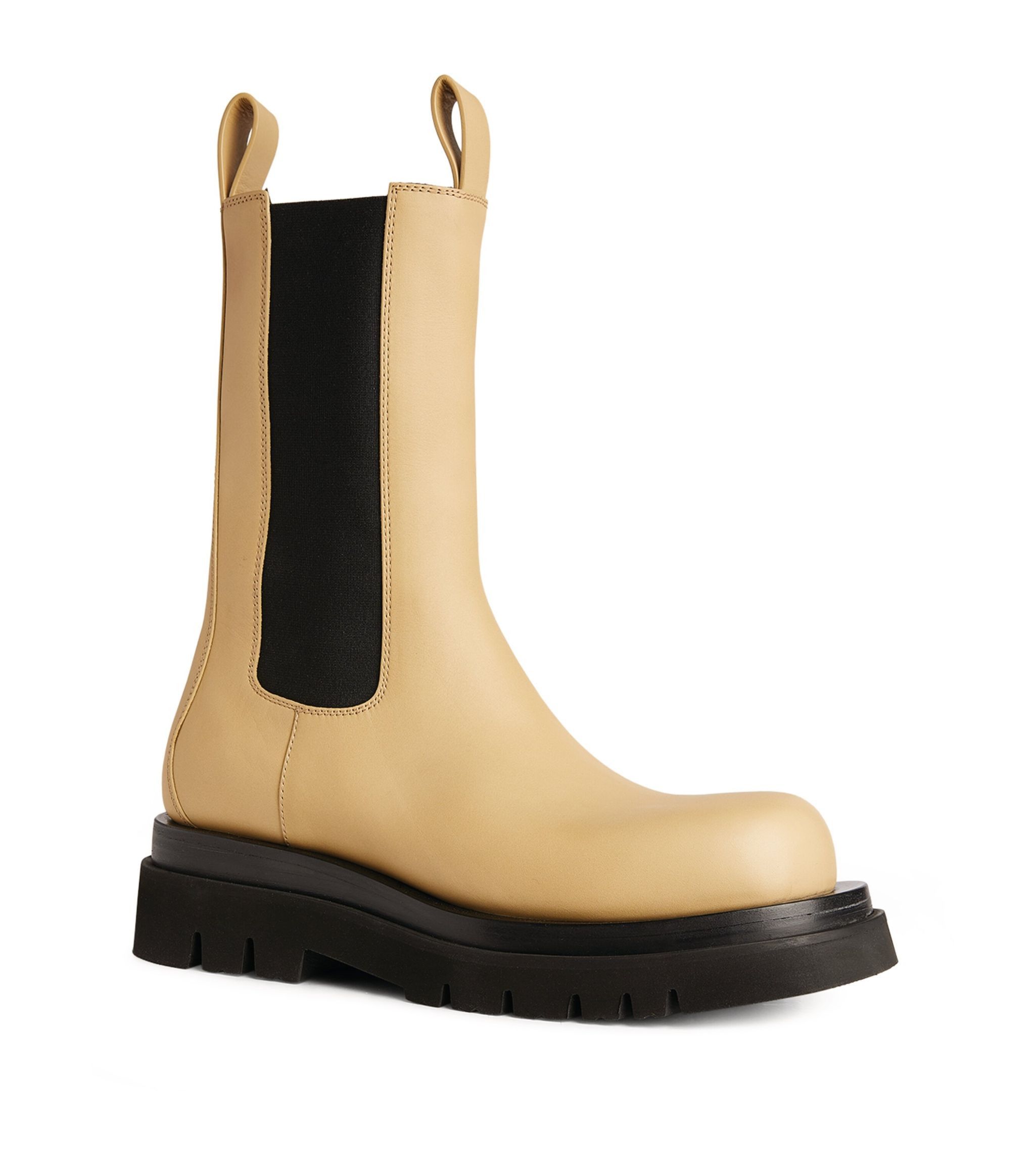 Bottega Veneta Leather Lug Boots Size US 11 / IT 41 - 4 Thumbnail