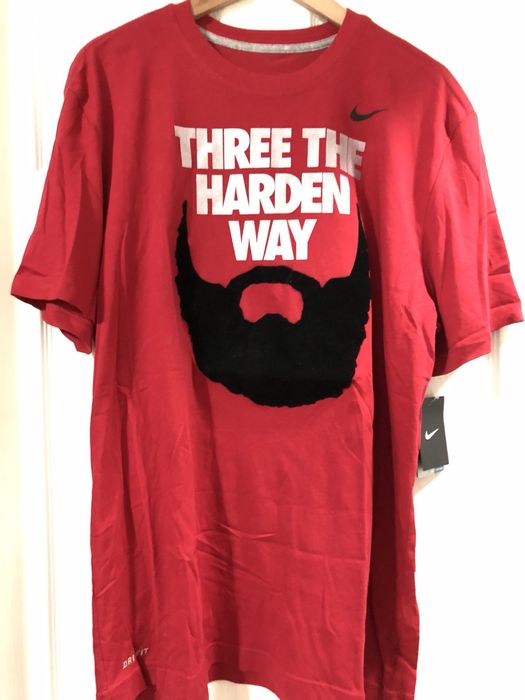 Three the harden on sale way t shirt