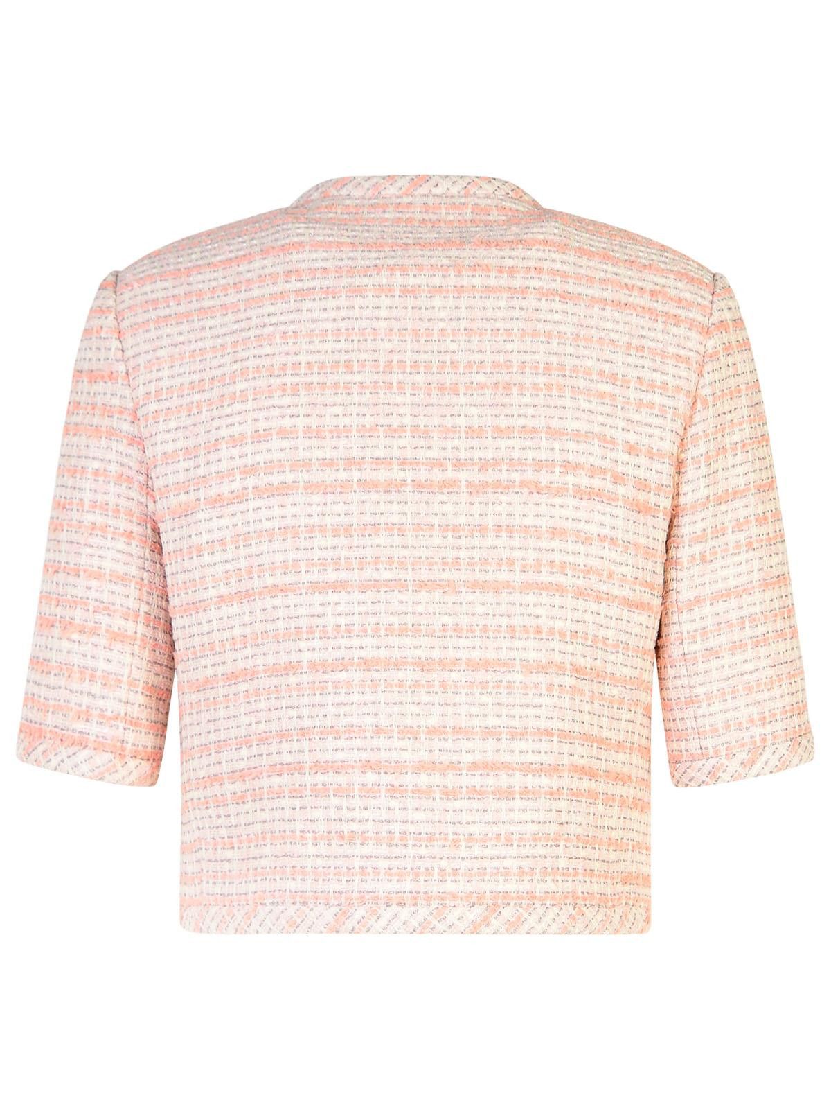 Versace VERSACE Pink Cotton Blend Jacket Size S / US 4 / IT 40 - 3 Thumbnail