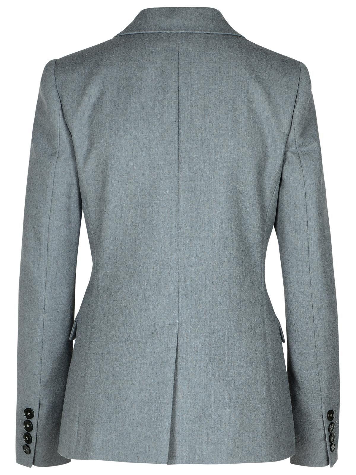 Stella McCartney STELLA McCARTNEY Grey Wool Blazer Size S / US 4 / IT 40 - 3 Thumbnail