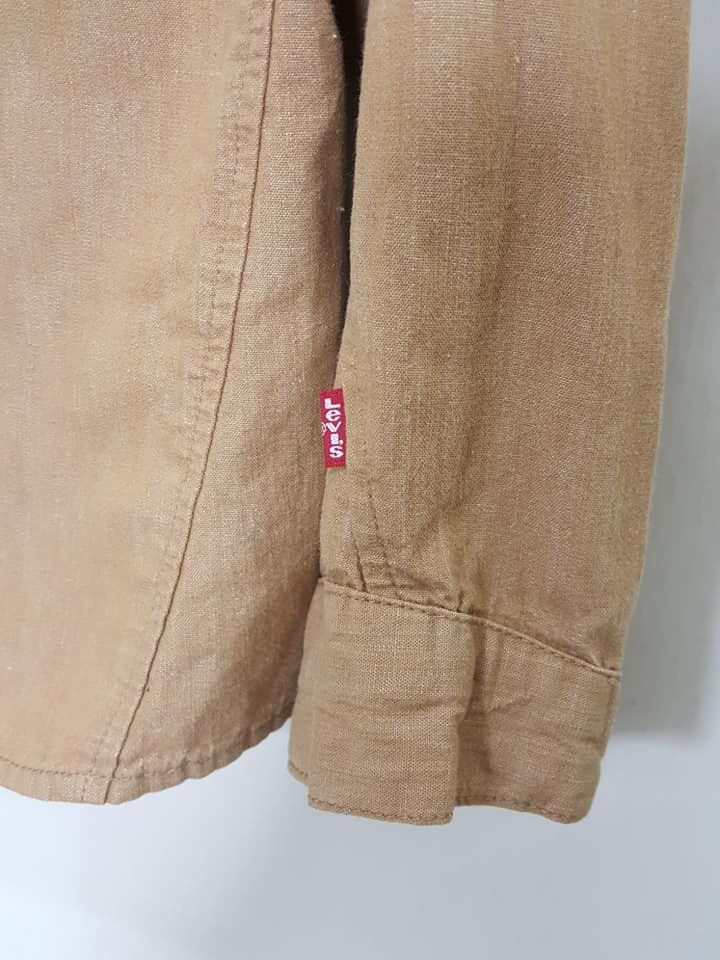 Levi's Linen Cotton Levi's Engineered Jeans Zipper Shirt Size US M / EU 48-50 / 2 - 8 Thumbnail