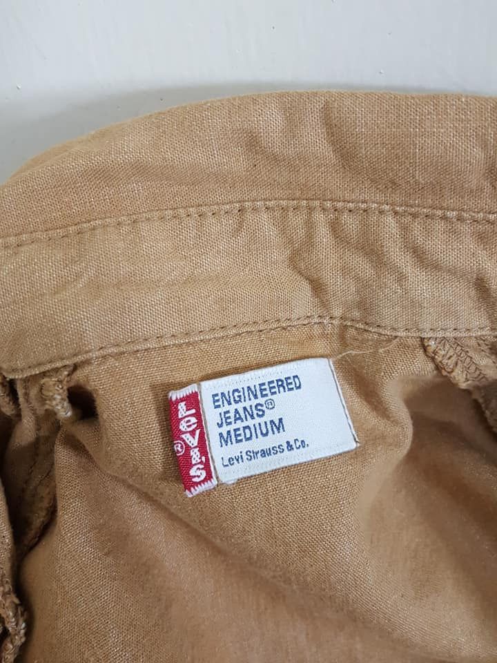 Levi's Linen Cotton Levi's Engineered Jeans Zipper Shirt Size US M / EU 48-50 / 2 - 5 Thumbnail