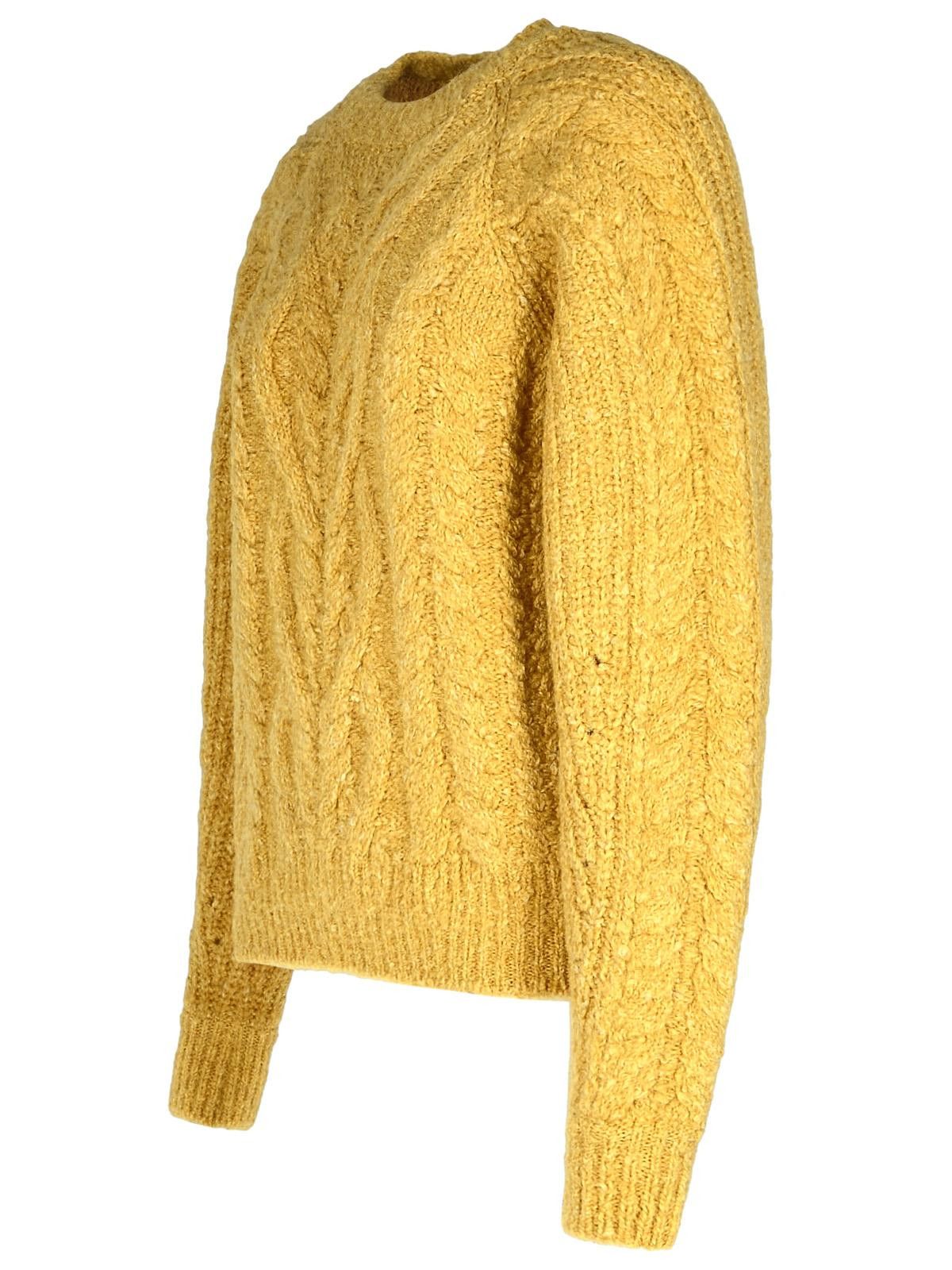 Isabel Marant ISABEL MARANT 'Kallie' Beige Acrylic Blend Sweater Size M / US 6-8 / IT 42-44 - 2 Thumbnail