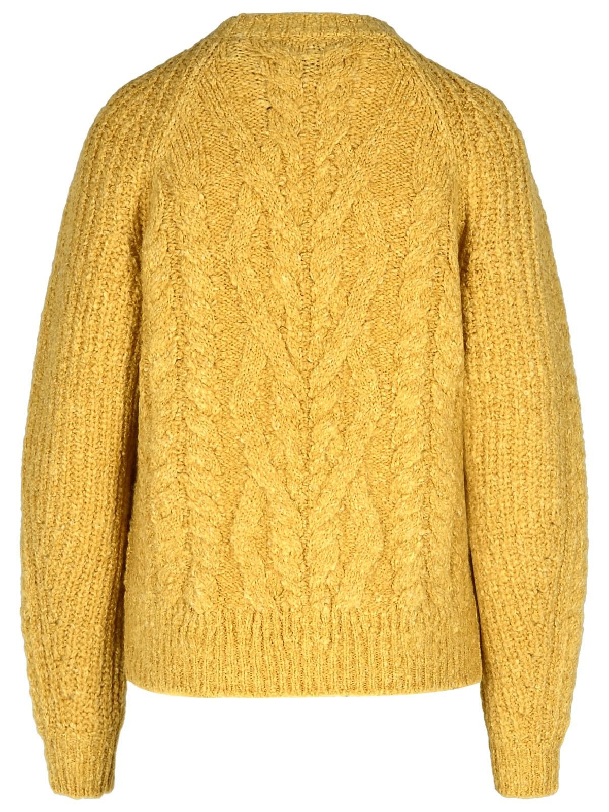 Isabel Marant ISABEL MARANT 'Kallie' Beige Acrylic Blend Sweater Size M / US 6-8 / IT 42-44 - 3 Thumbnail