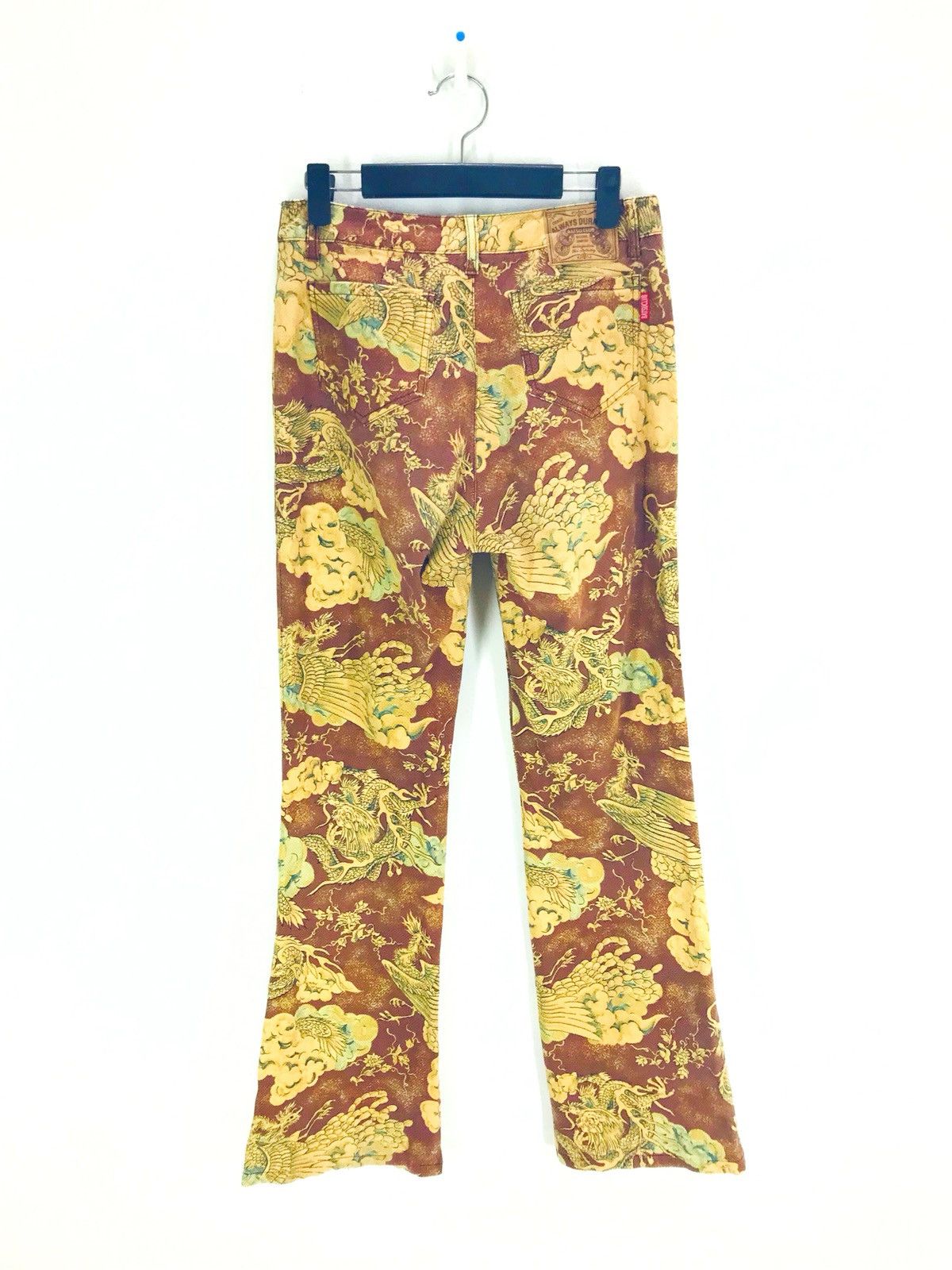 Hysteric Glamour × Japanese Brand × Maharishi Japanese Brand BATSU CLUB bootcut pants Size US 29 - 7 Thumbnail