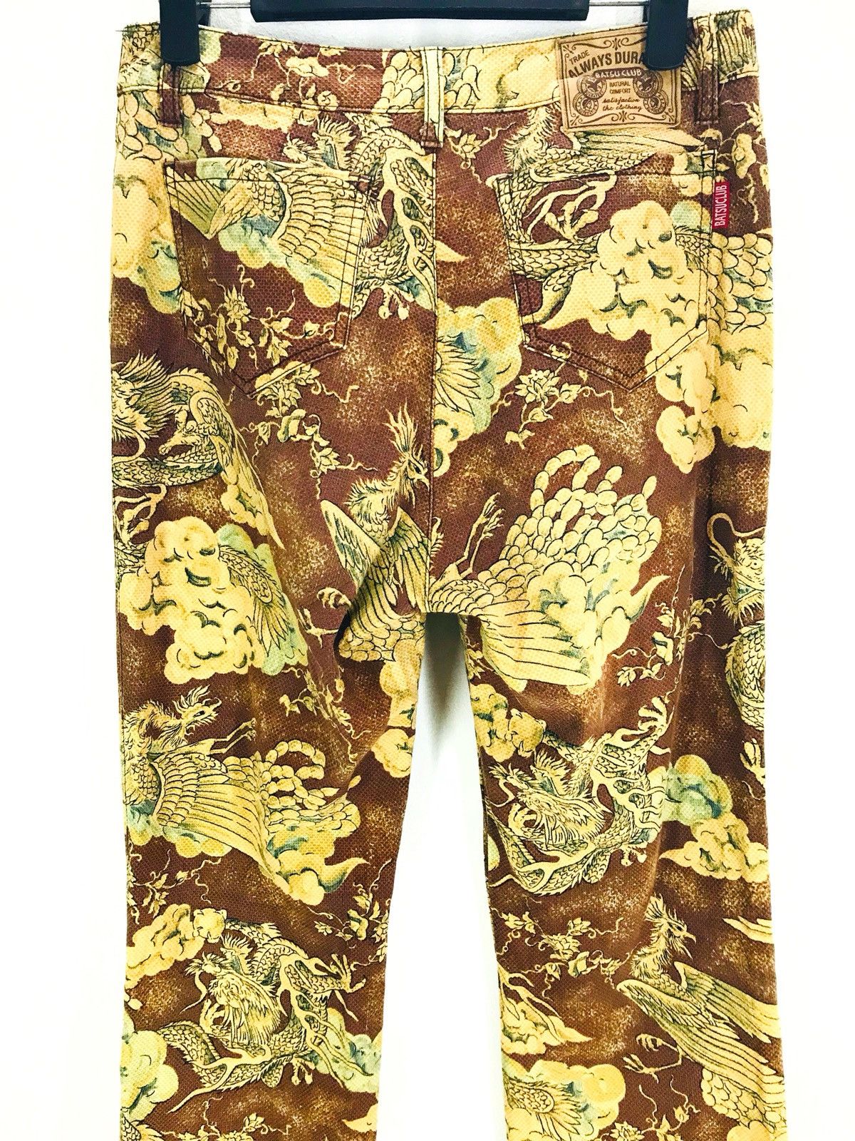 Hysteric Glamour × Japanese Brand × Maharishi Japanese Brand BATSU CLUB bootcut pants Size US 29 - 8 Thumbnail