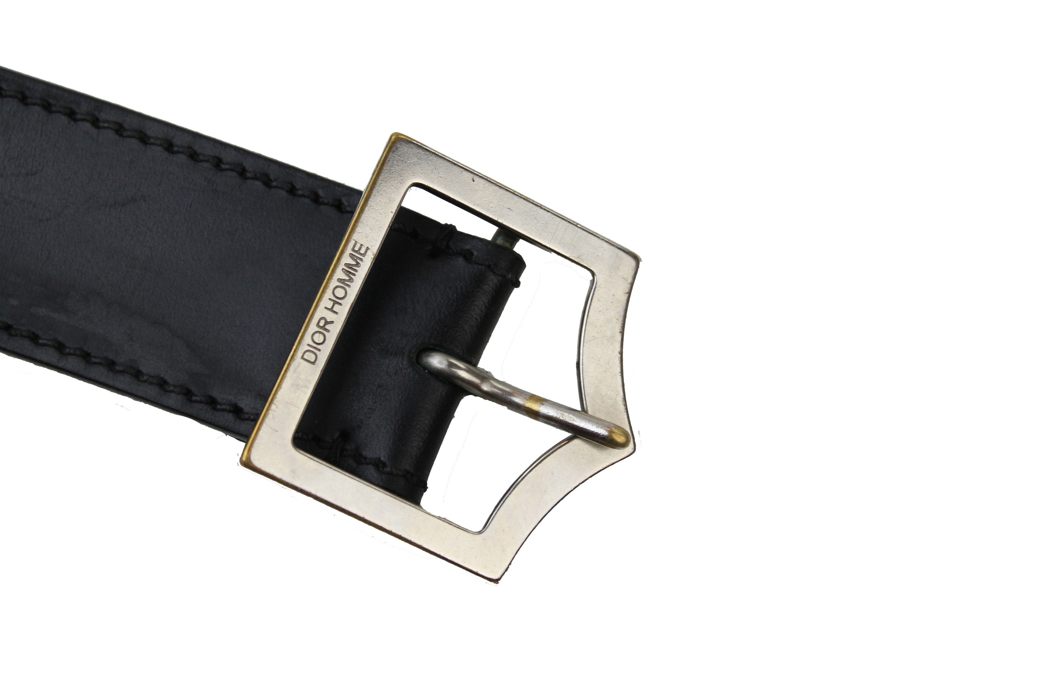 Dior × Hedi Slimane Dior Homme by Hedi Slimane D belt | Grailed
