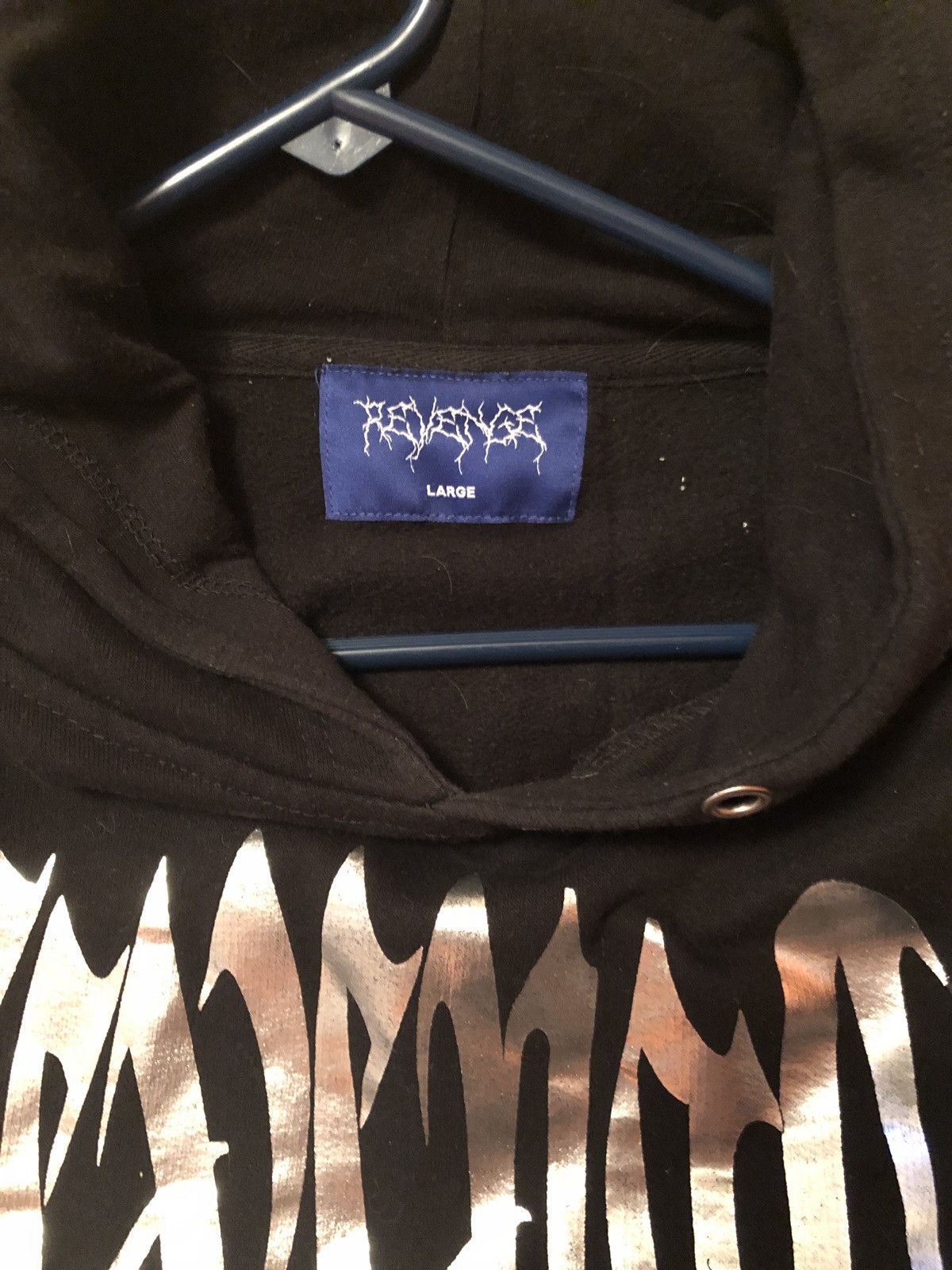 Revenge Revenge “METAL” Hoodie Size US L / EU 52-54 / 3 - 4 Thumbnail