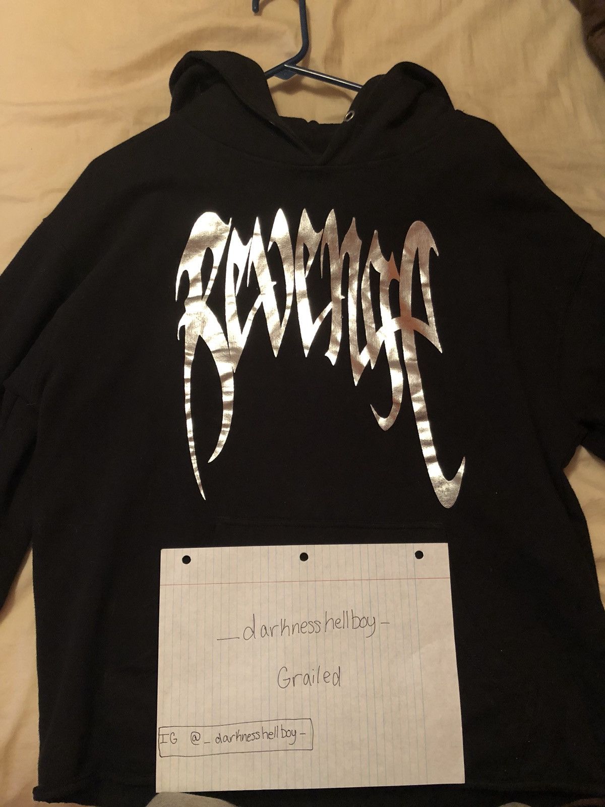 Revenge Revenge “METAL” Hoodie Size US L / EU 52-54 / 3 - 1 Thumbnail