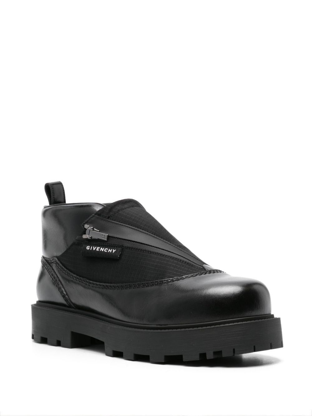 Givenchy Leather Storm Ankle Boots Size US 6 / EU 39 - 2 Thumbnail