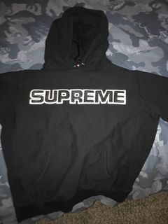 Supreme Perforated Leather Hoodie | Grailed