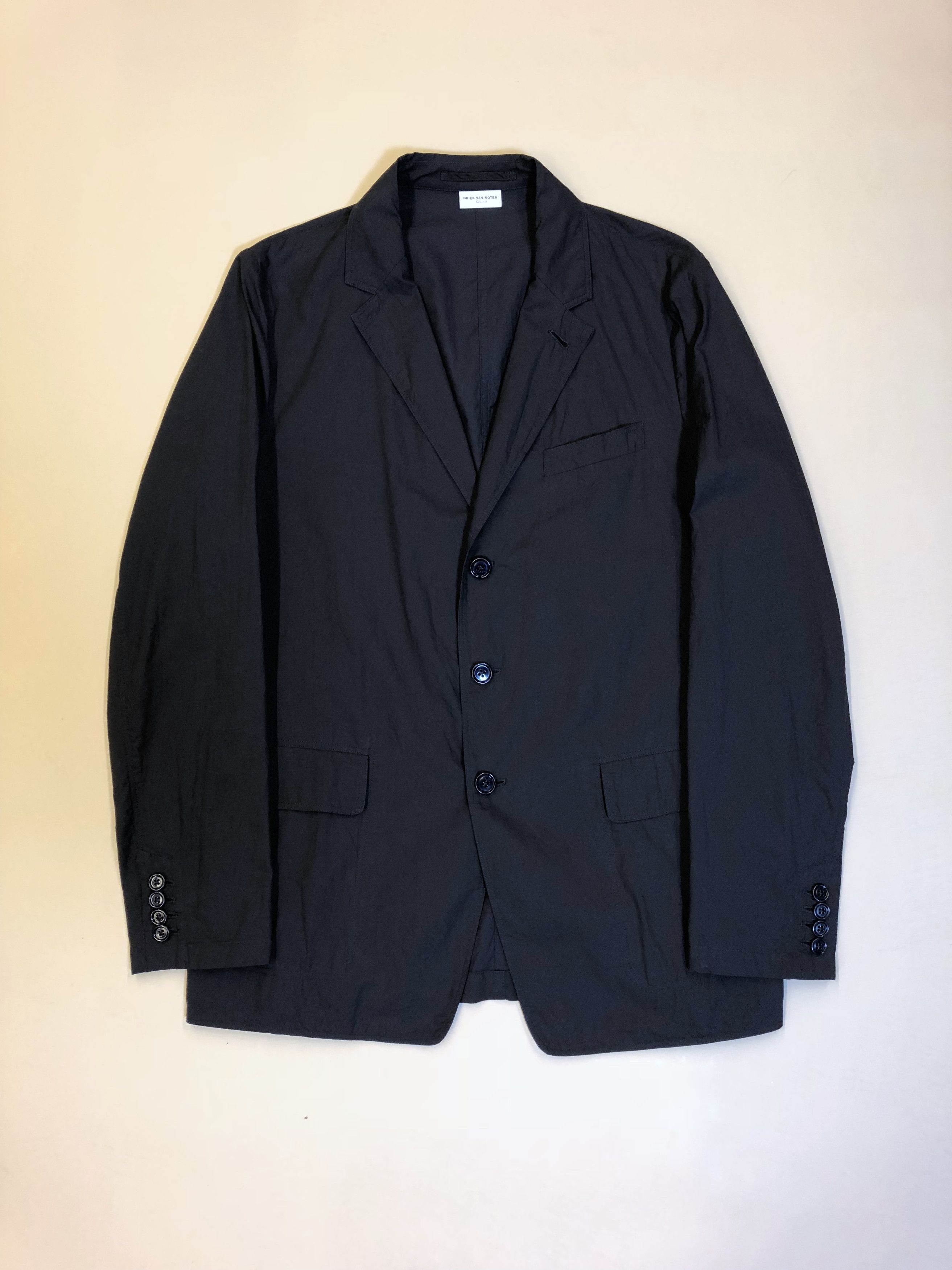 Dries Van Noten SS18 Bilbao Jacket Navy | Grailed