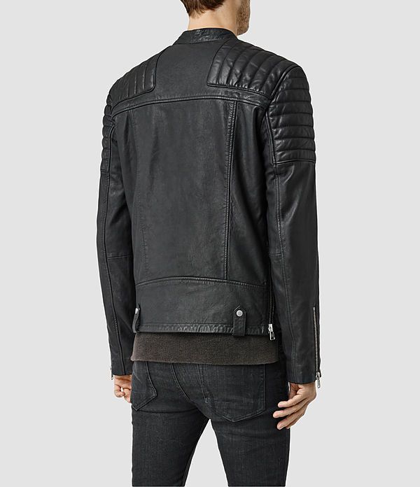 Allsaints Jasper Leather Biker Jacket | Grailed