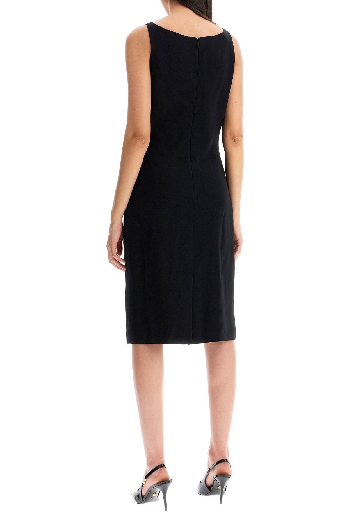 Versace VERSACE Stretch Cady Sheath Dress Size S / US 4 / IT 40 - 3 Thumbnail