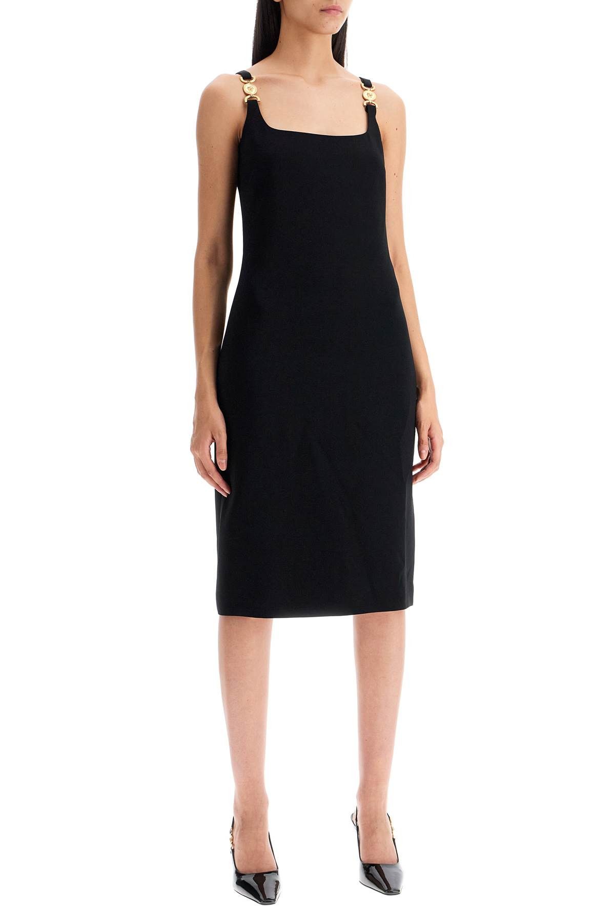 Versace VERSACE Stretch Cady Sheath Dress Size S / US 4 / IT 40 - 2 Thumbnail