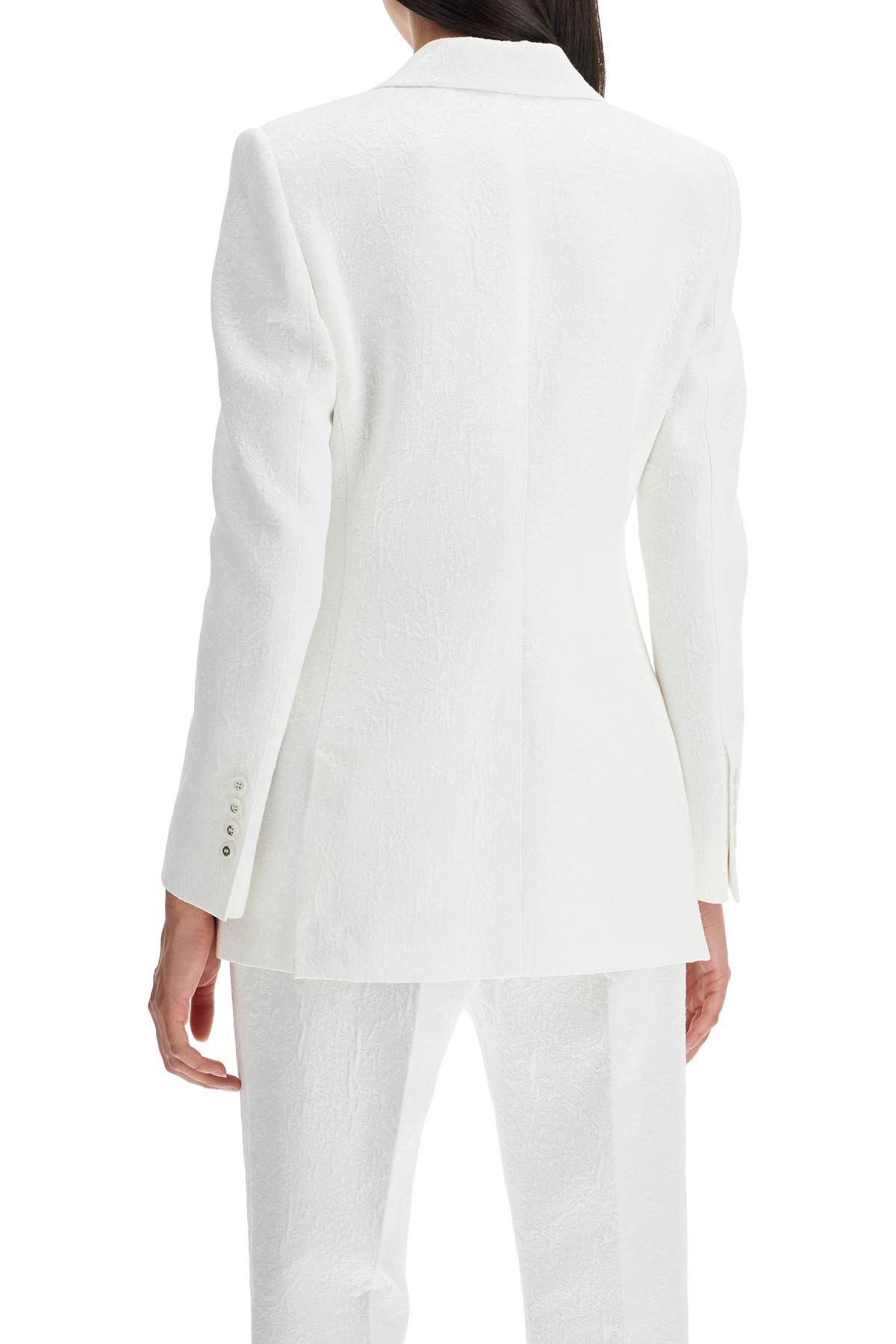 Dolce & Gabbana DOLCE & GABBANA Turlington Brocade Jacket Size S / US 4 / IT 40 - 3 Thumbnail