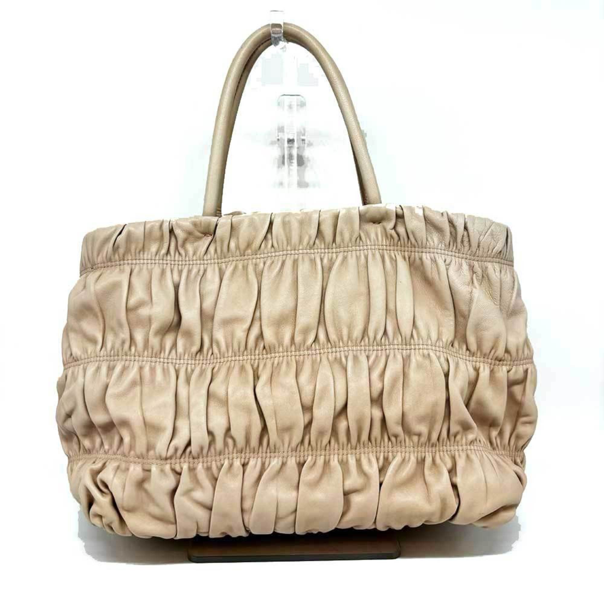 Prada Prada handbag ribbon nappa leather 2way BN1932 PRADA Size ONE SIZE - 3 Thumbnail