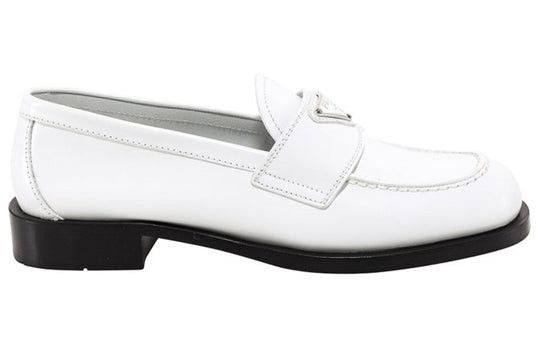 Prada Triangle-logo Patent Leather Loafers Size US 8 / IT 38 - 2 Thumbnail