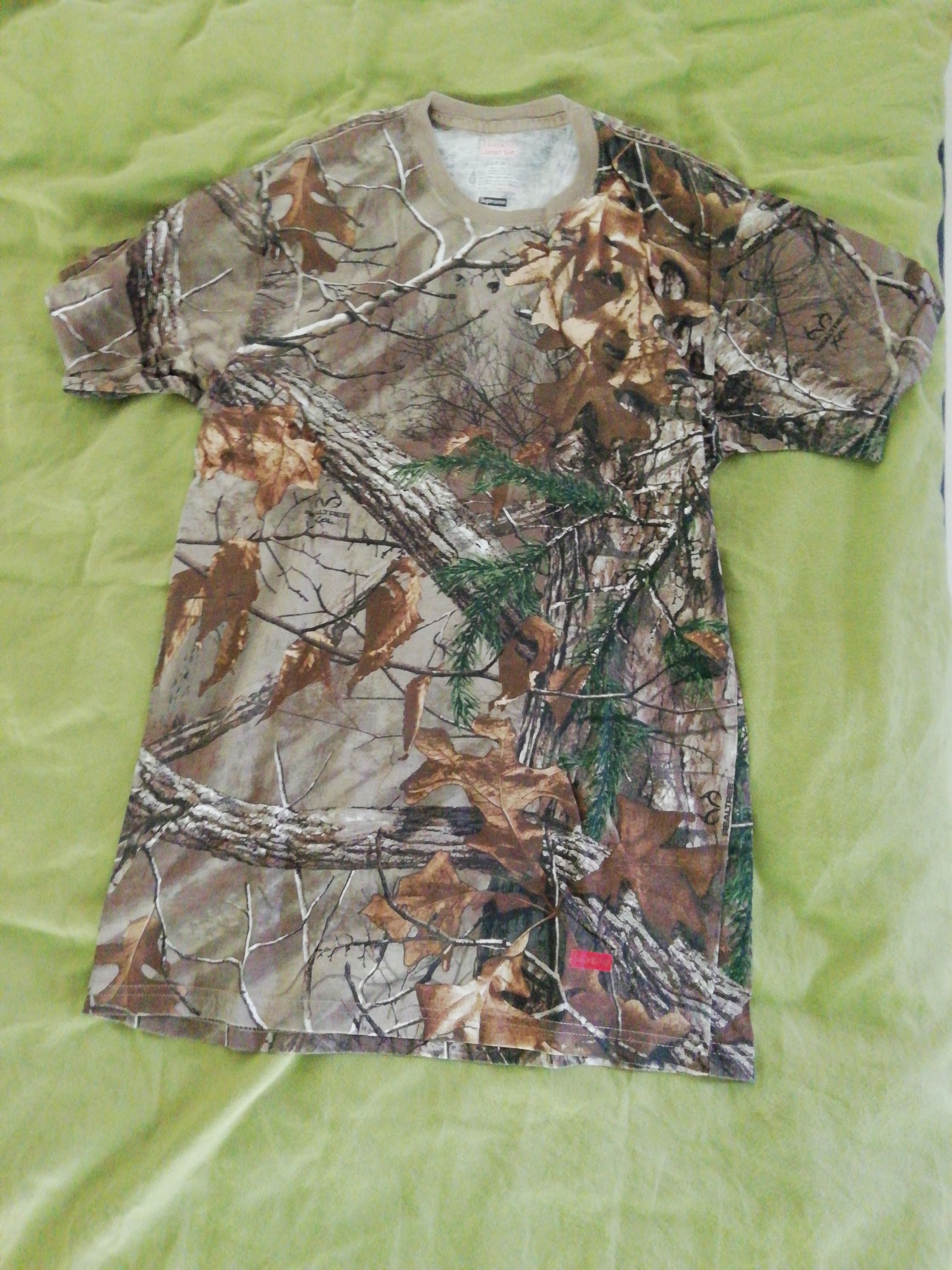 Supreme Hanes Camo | Grailed