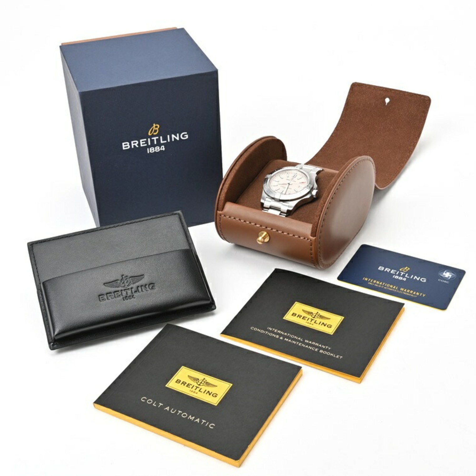 Breitling BREITLING Colt 41 A17313101G1A1 A17313 Ivory Automatic E-155970 Watch Size ONE SIZE - 9 Thumbnail