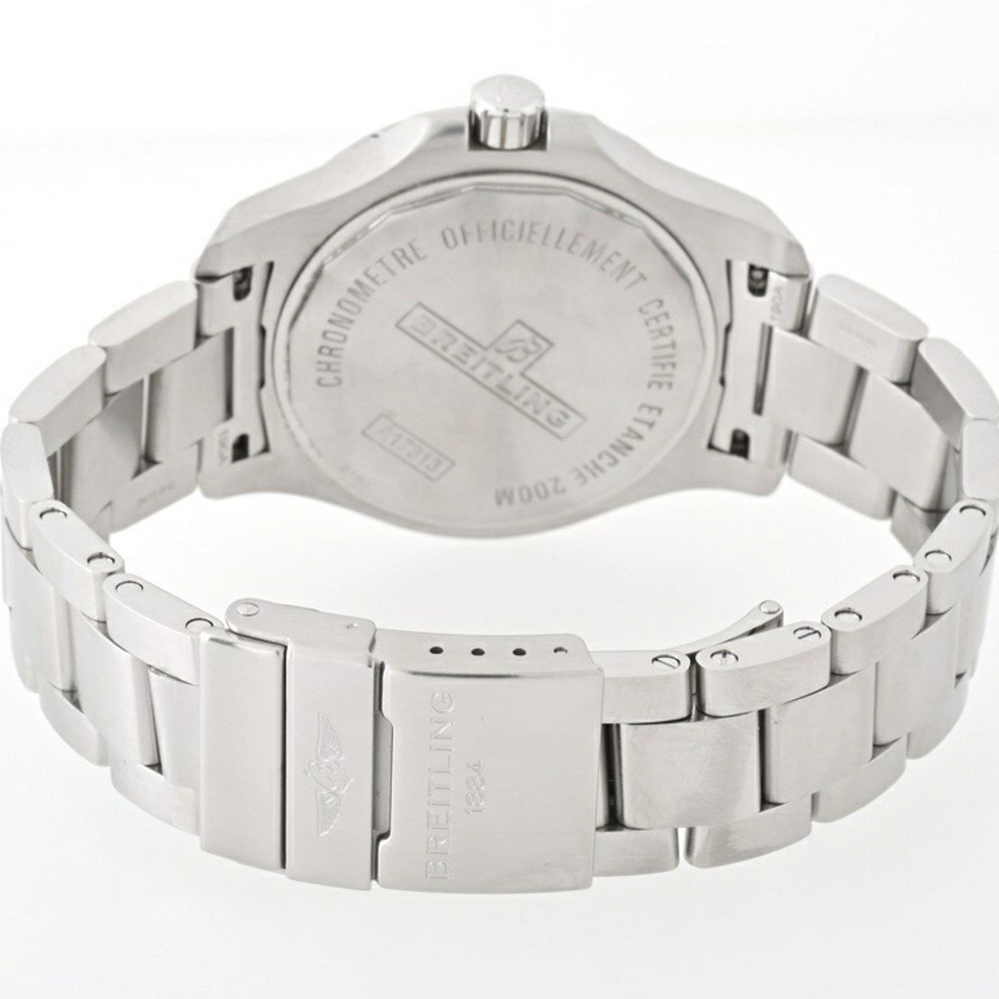 Breitling BREITLING Colt 41 A17313101G1A1 A17313 Ivory Automatic E-155970 Watch Size ONE SIZE - 7 Thumbnail