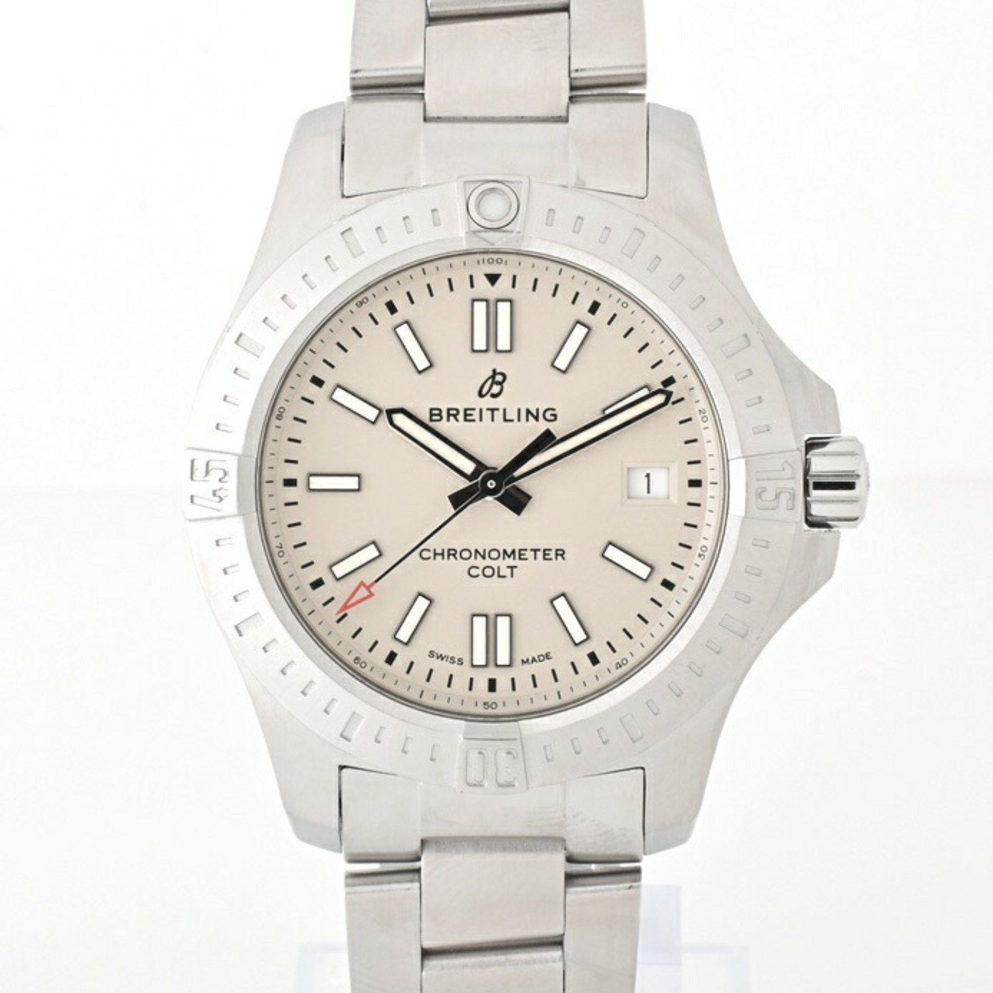 Breitling BREITLING Colt 41 A17313101G1A1 A17313 Ivory Automatic E-155970 Watch Size ONE SIZE - 3 Thumbnail