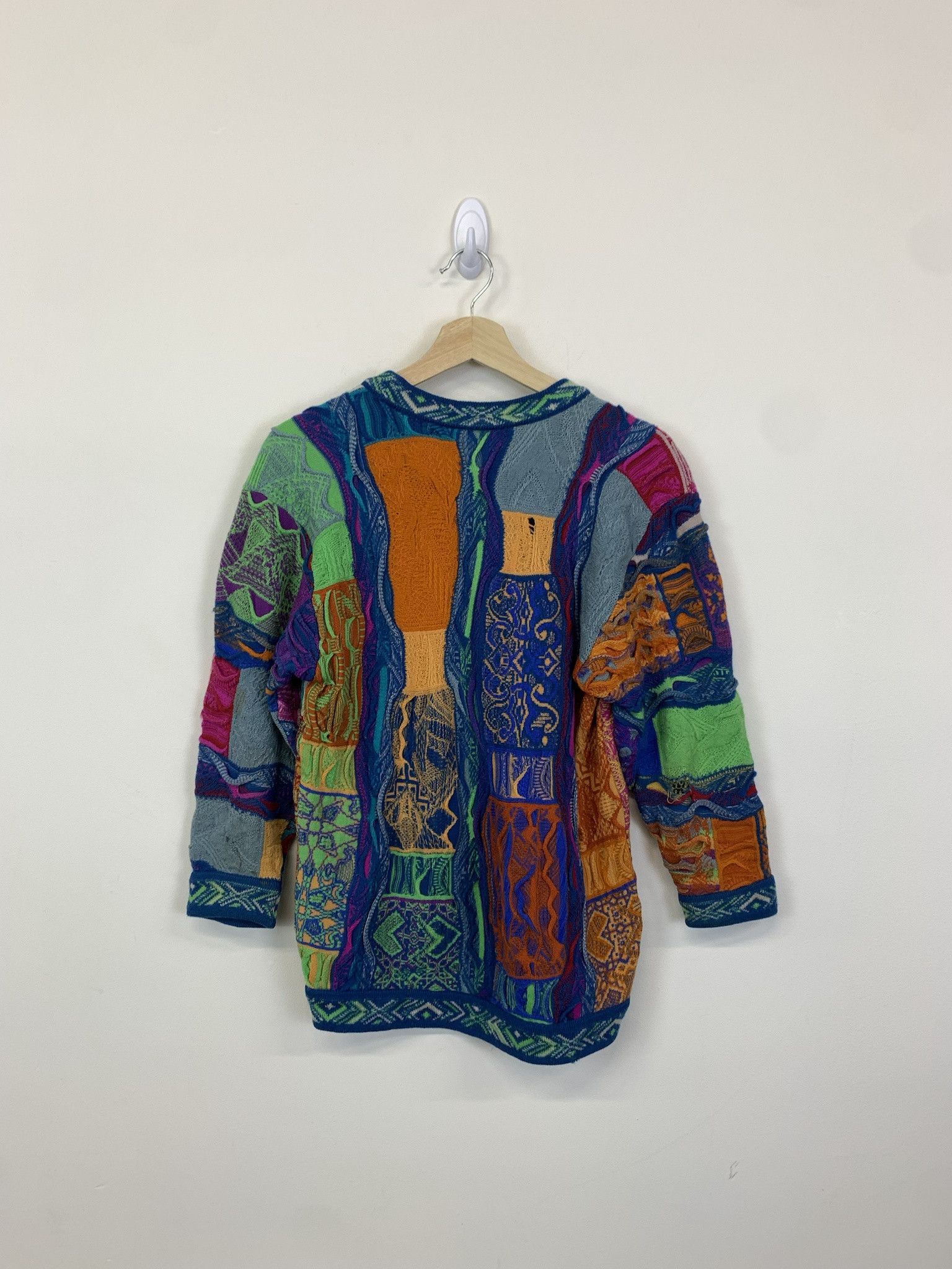 Vintage Coogi Notorious BIG Blue top Sweater