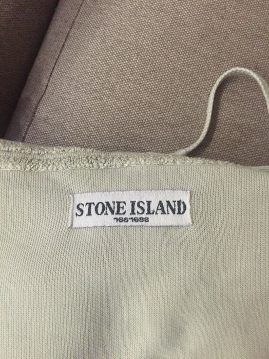 Stone Island White hooded jacket | Grailed