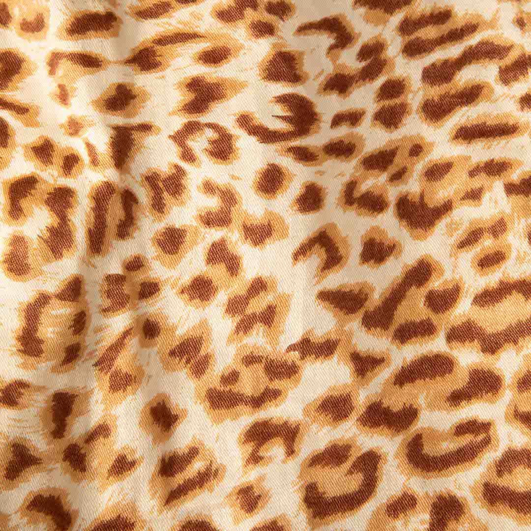 Escada Brown Knee Length Leopard Print Dress Size S / US 4 / IT 40 - 4 Thumbnail