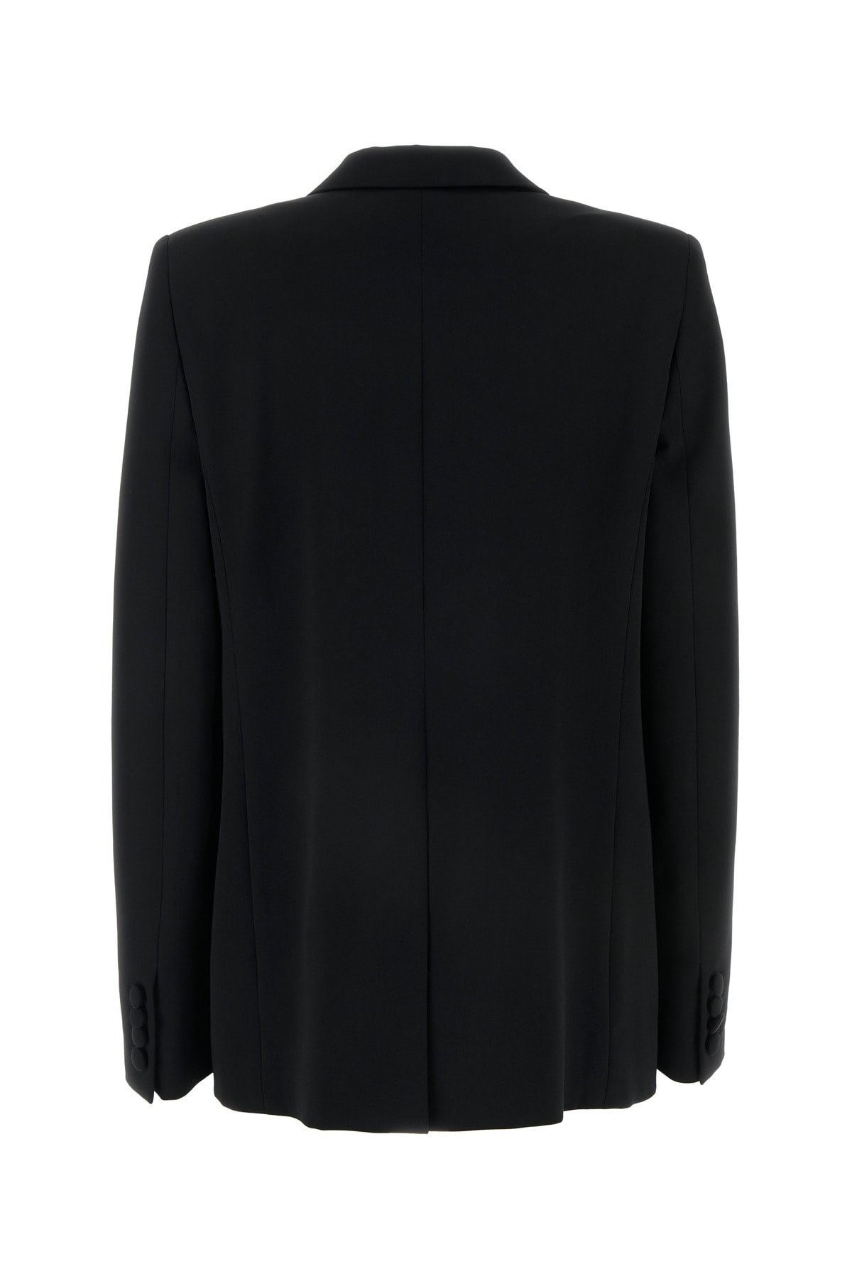 Stella McCartney Black Stretch Wool Blazer Size S / US 4 / IT 40 - 2 Thumbnail