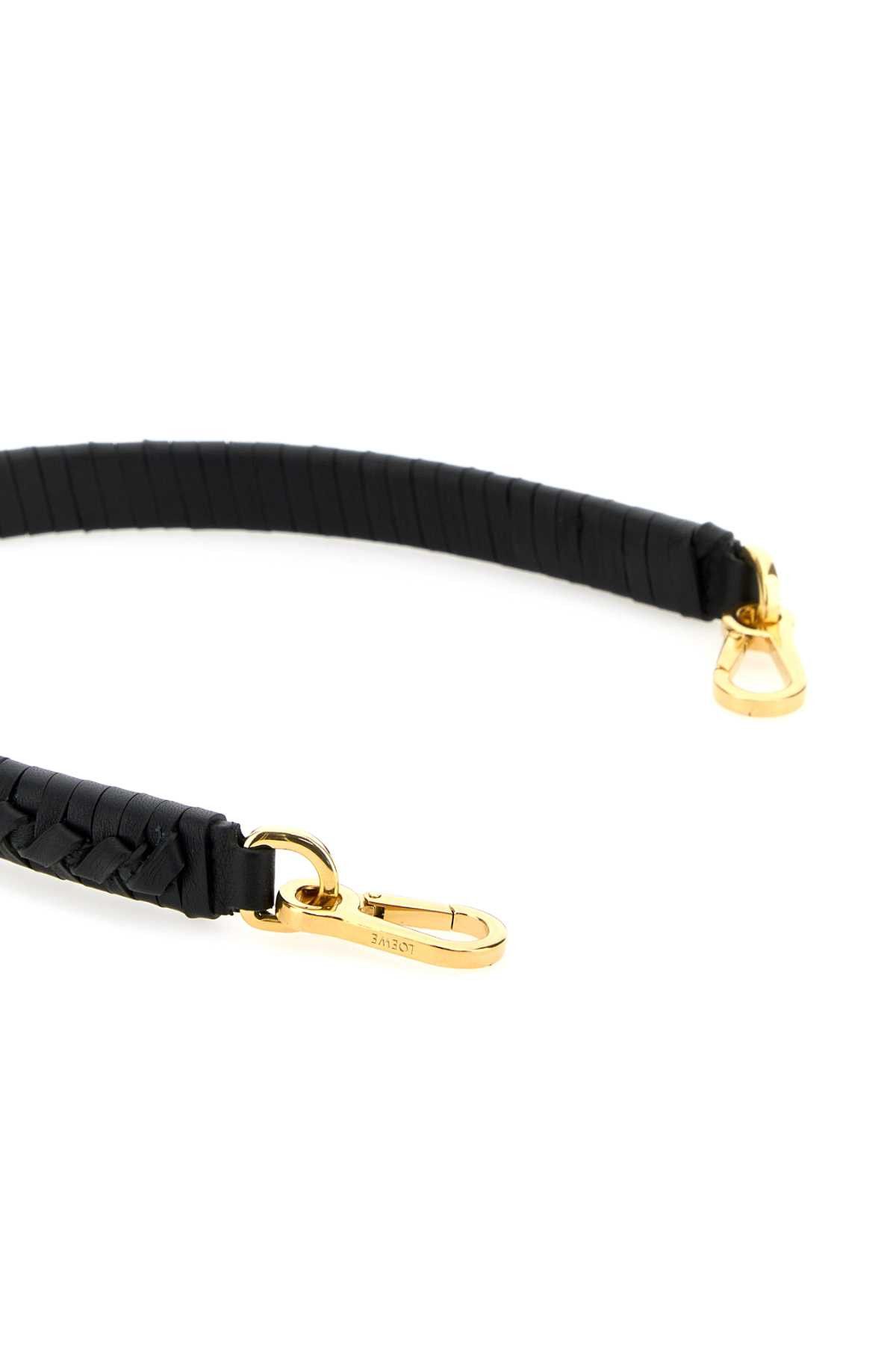 Loewe Black Leather Shoulder Strap Size ONE SIZE - 2 Thumbnail