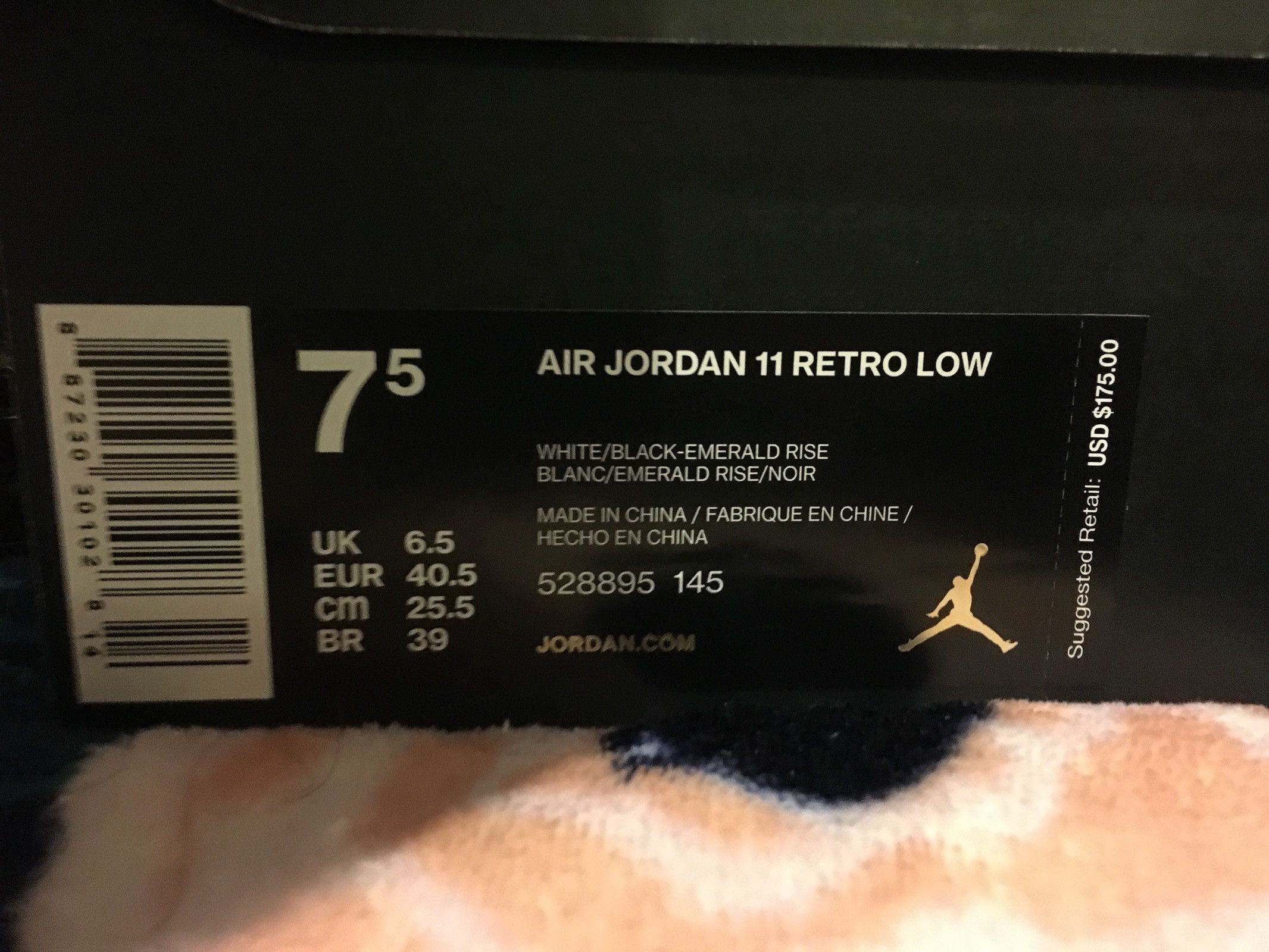 Retro Jordan 11's Emerald