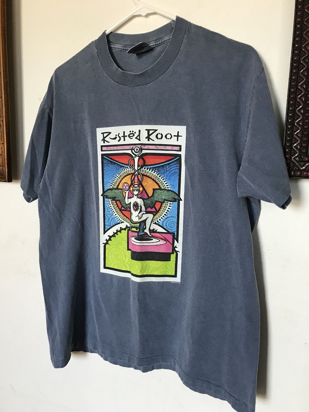 Anvil Vintage 1999 Rusted Root Alternative Band T Shirt Grailed