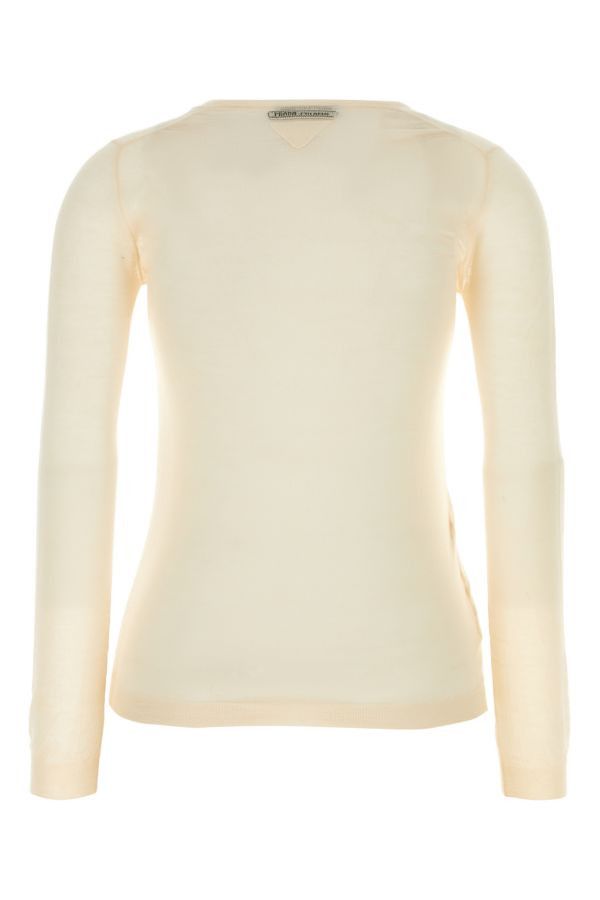 Prada Skin Pink Cashmere Blend Sweater Size XS / US 0-2 / IT 36-38 - 4 Thumbnail