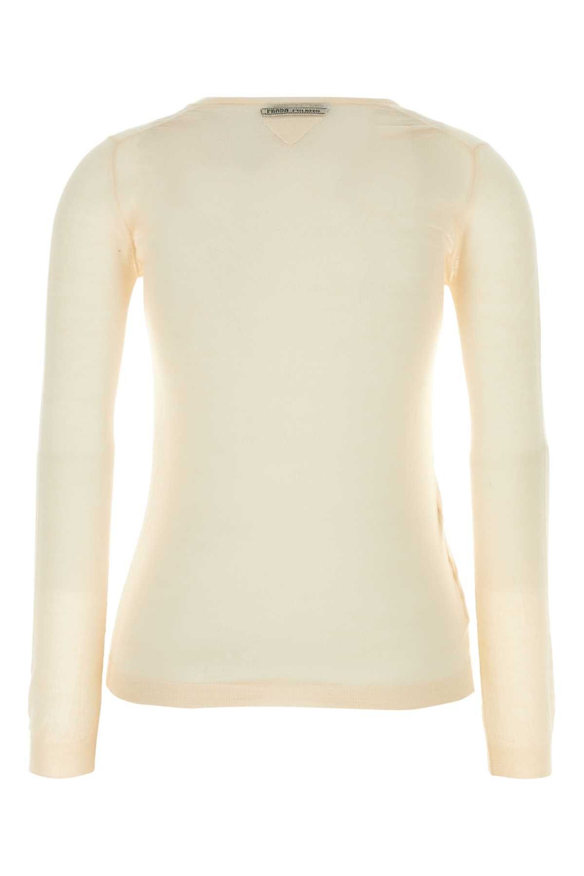 Prada Skin Pink Cashmere Blend Sweater Size XS / US 0-2 / IT 36-38 - 2 Thumbnail