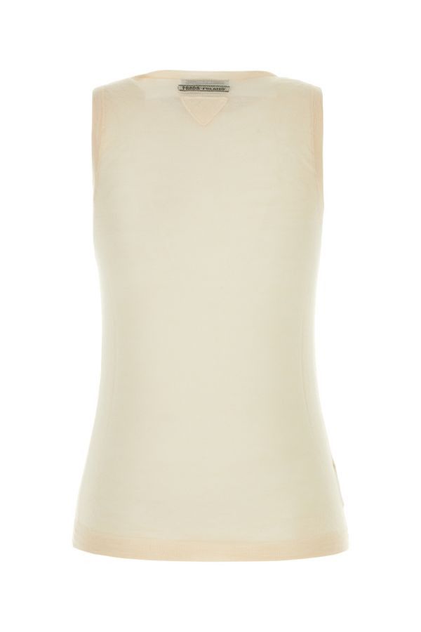 Prada Skin Pink Cashmere Blend Vest Size XS / US 0-2 / IT 36-38 - 4 Thumbnail