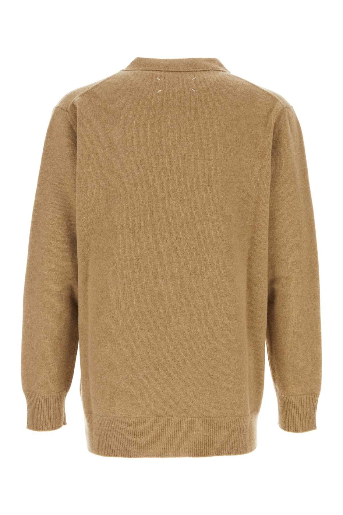 Maison Margiela Cappuccino Wool Cardigan Size US S / EU 44-46 / 1 - 2 Thumbnail
