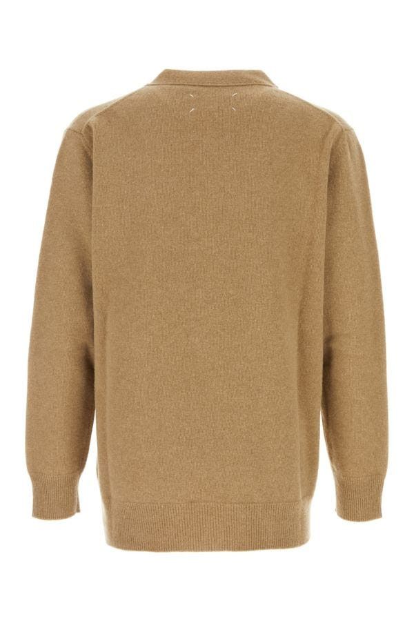 Maison Margiela Cappuccino Wool Cardigan Size US S / EU 44-46 / 1 - 4 Thumbnail
