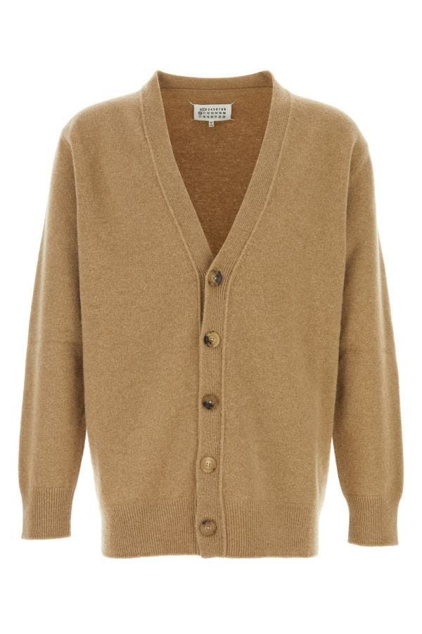 Maison Margiela Cappuccino Wool Cardigan Size US S / EU 44-46 / 1 - 3 Thumbnail