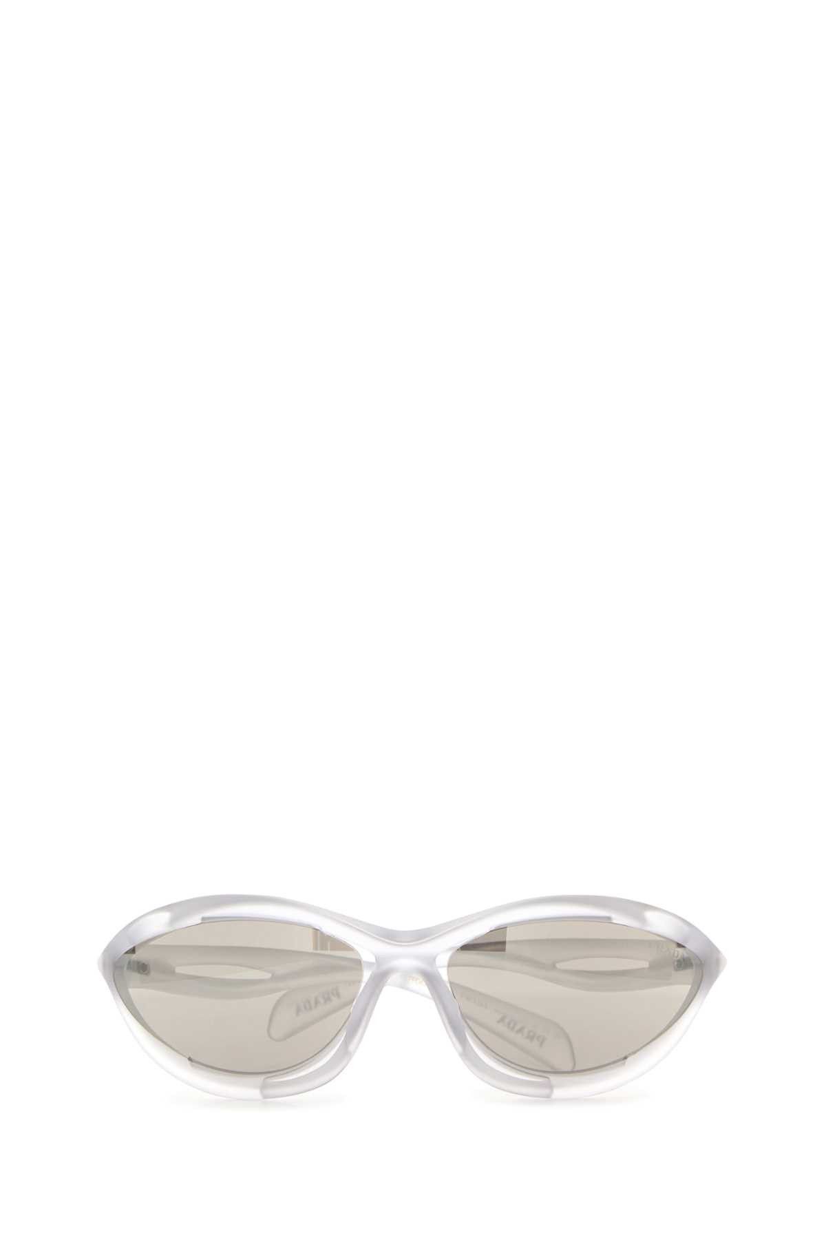 Prada Transparent Acetate Sunglasses Size ONE SIZE - 2 Thumbnail