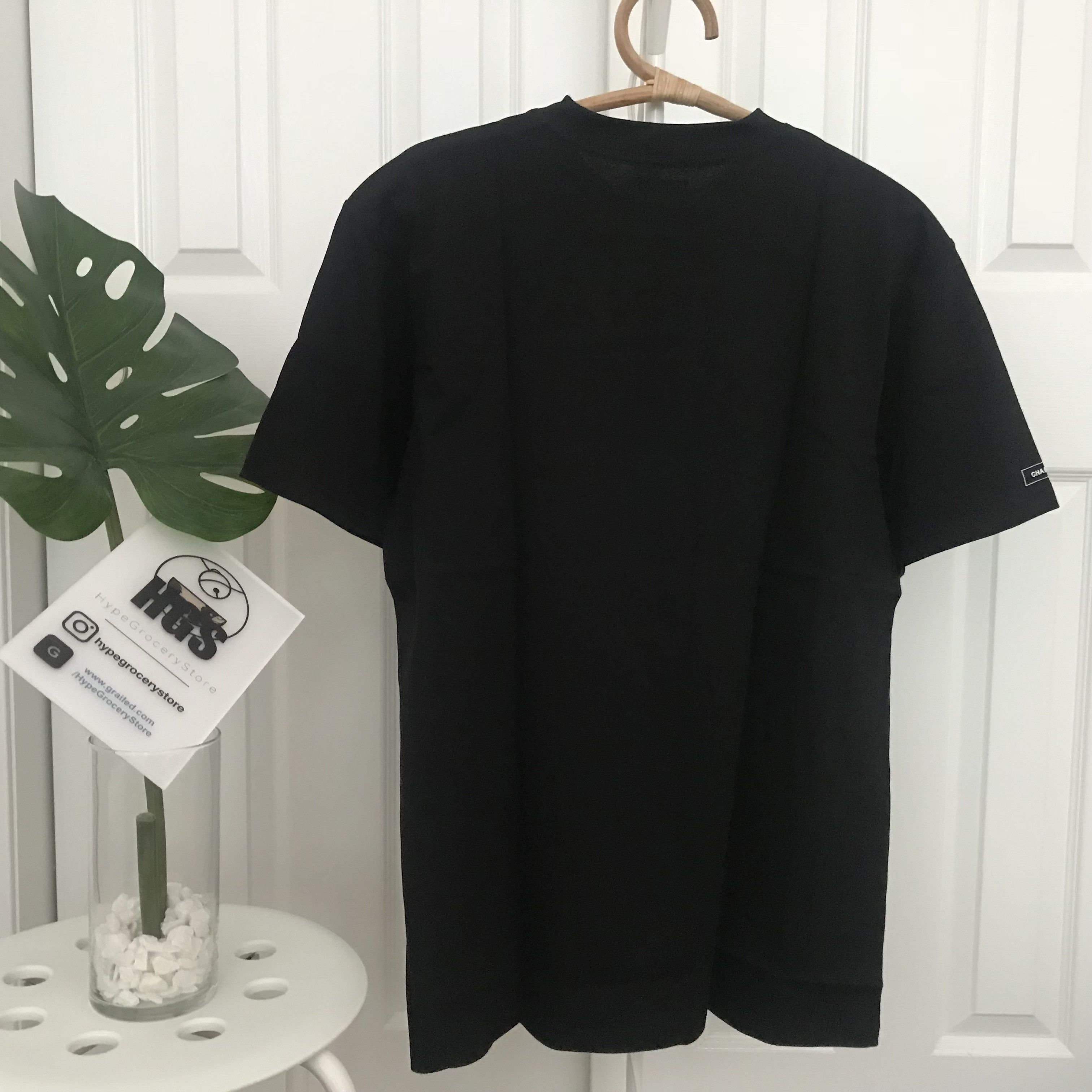 Chanel Chanel Uniform CC Logo T-shirt Black Color | Grailed