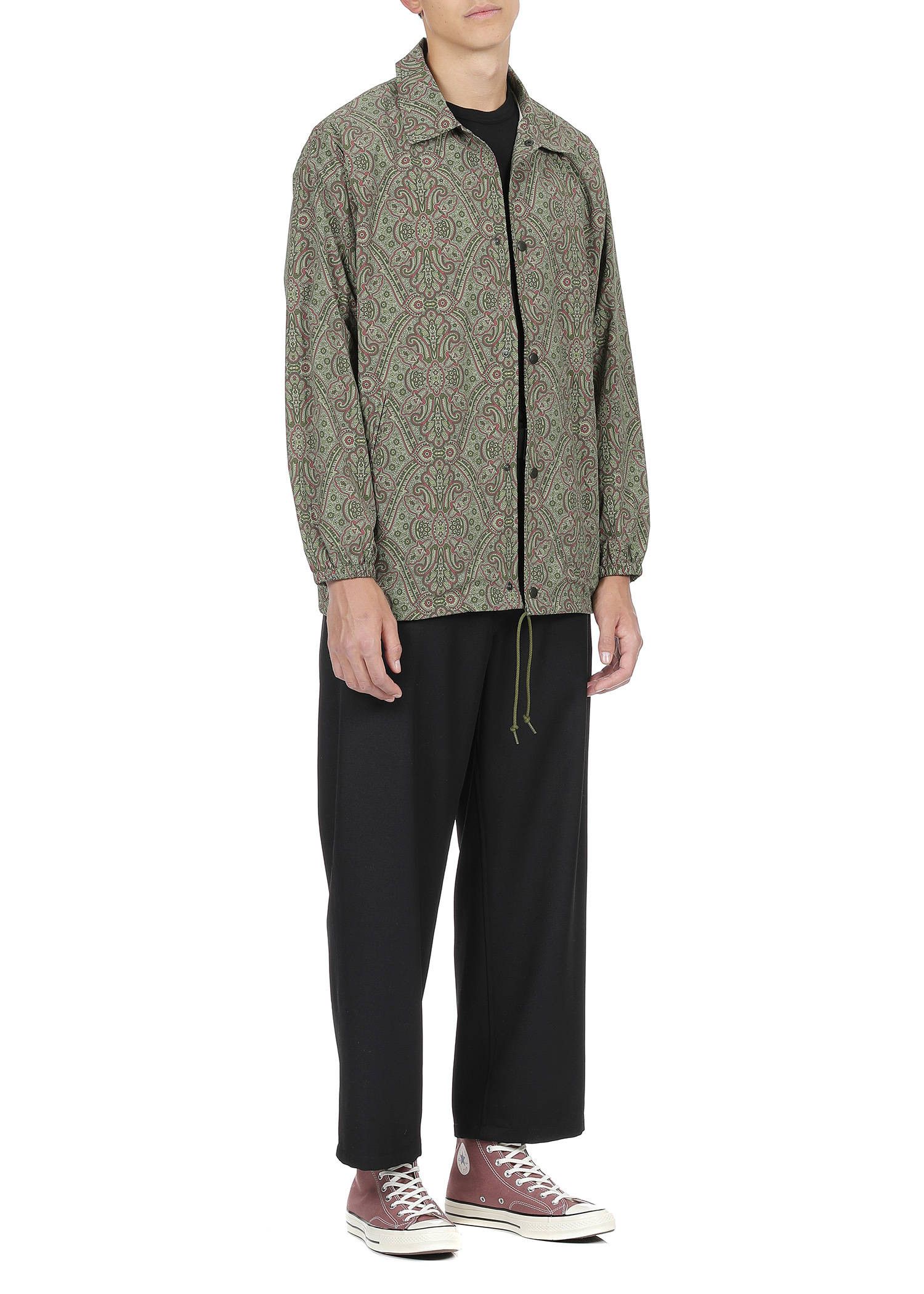 Needles Needles Coach Jacket / Paisley Print Olive Size US M / EU 48-50 / 2 - 3 Thumbnail