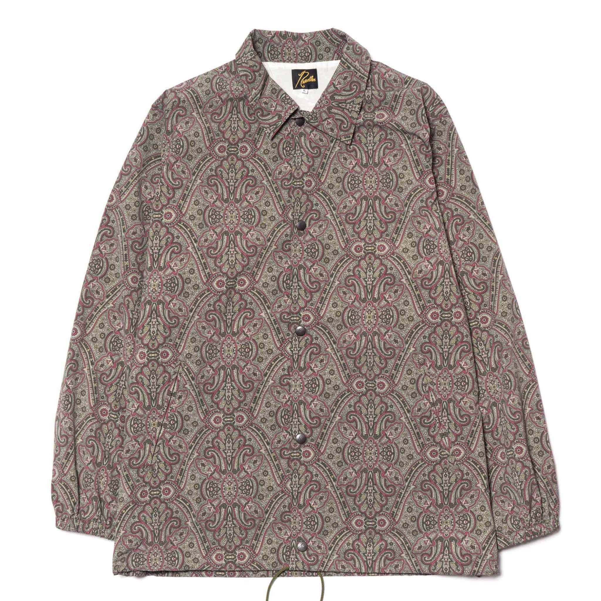 Needles Needles Coach Jacket / Paisley Print Olive Size US M / EU 48-50 / 2 - 1 Thumbnail