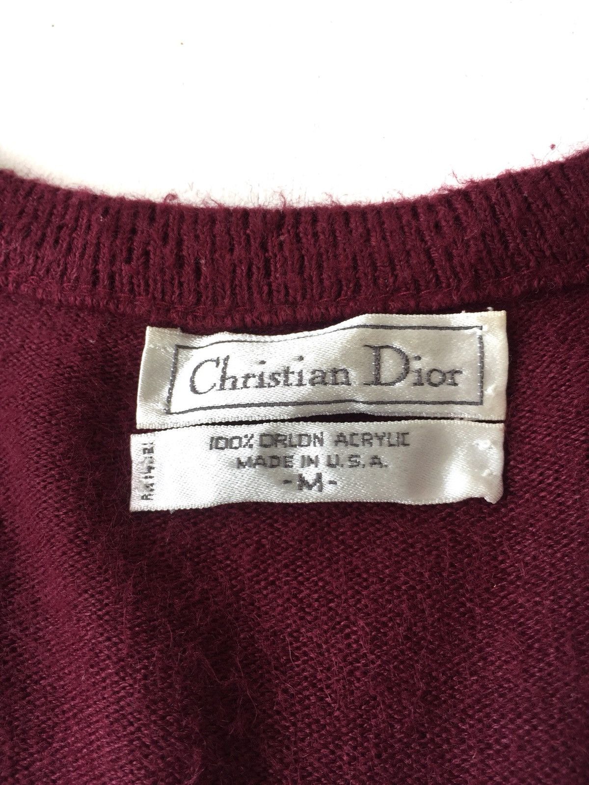 Christian Dior Monsieur Christian Dior Logo Orion Acrylic Jumper Size US M / EU 48-50 / 2 - 6 Thumbnail