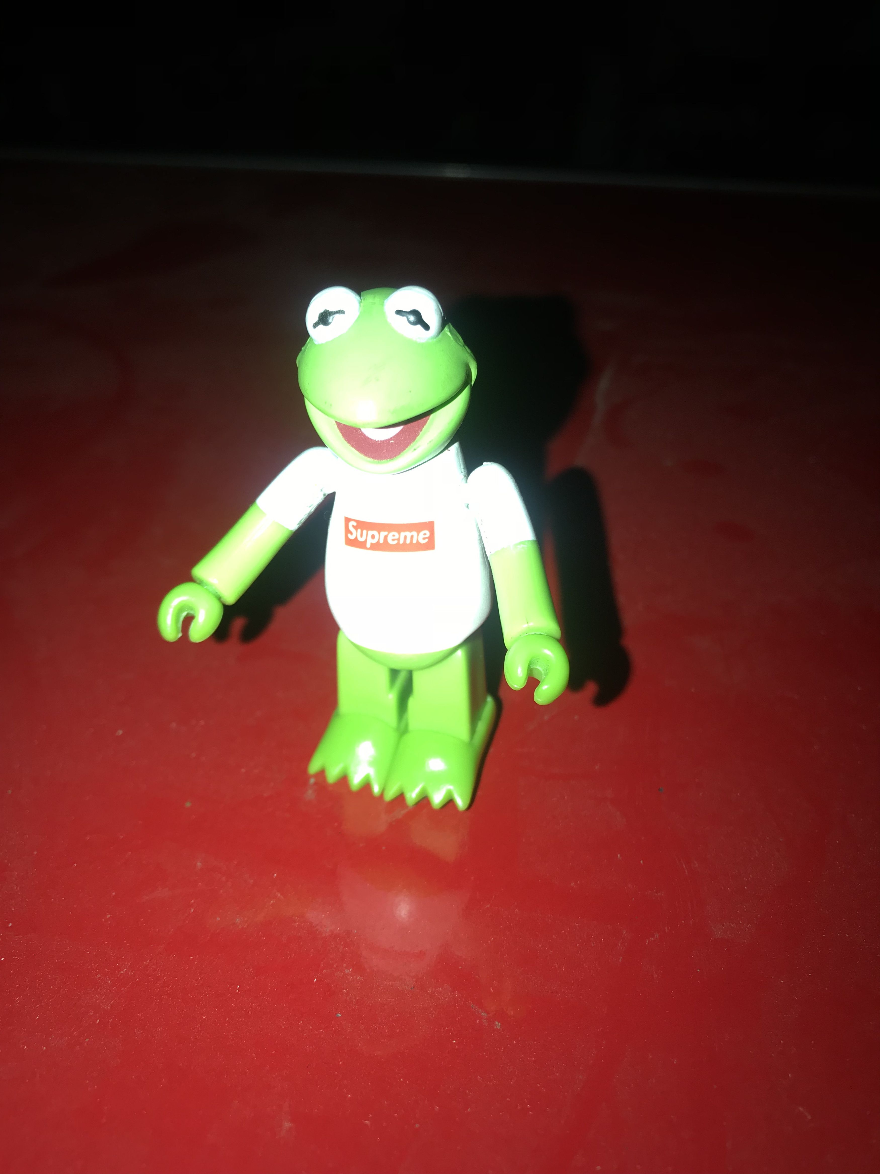Medicom Toy KERMIT FROG SUPREME MEDICOM KUBRICK 2008 DROP