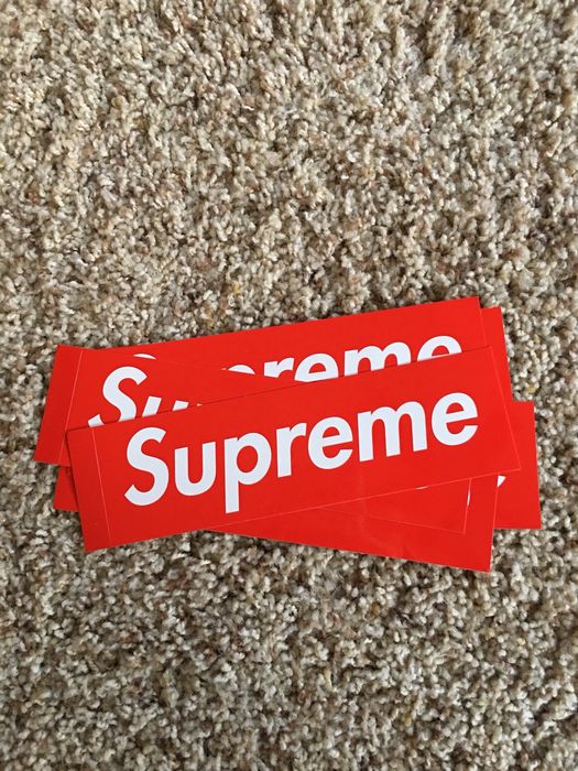 Supreme Supreme Box Logo Sticker Grailed